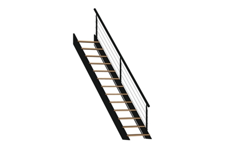钢楼梯SU模型下载 钢楼梯SU模型下载