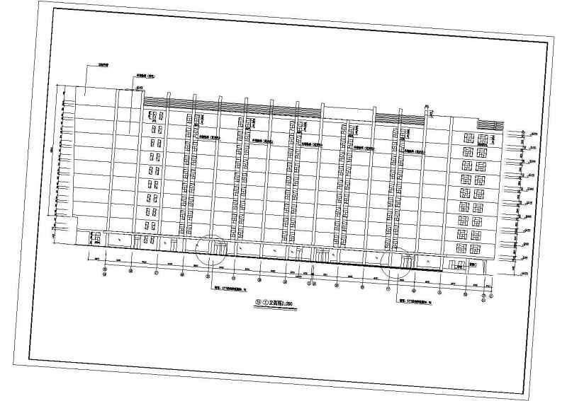 某地大型商场建筑设计图（共23张）