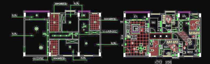 CAD房屋设计平面图