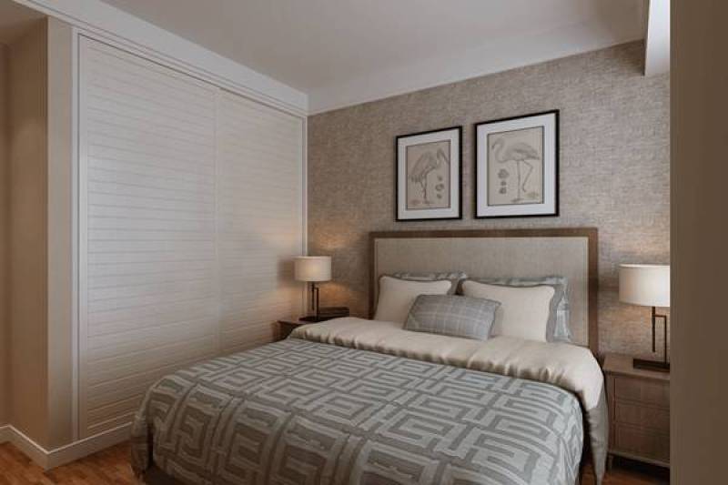 新中式家居卧室 长方形装饰画 新中式金属床头灯3D模型下载 新中式家居卧室 长方形装饰画 新中式金属床头灯3D模型下载