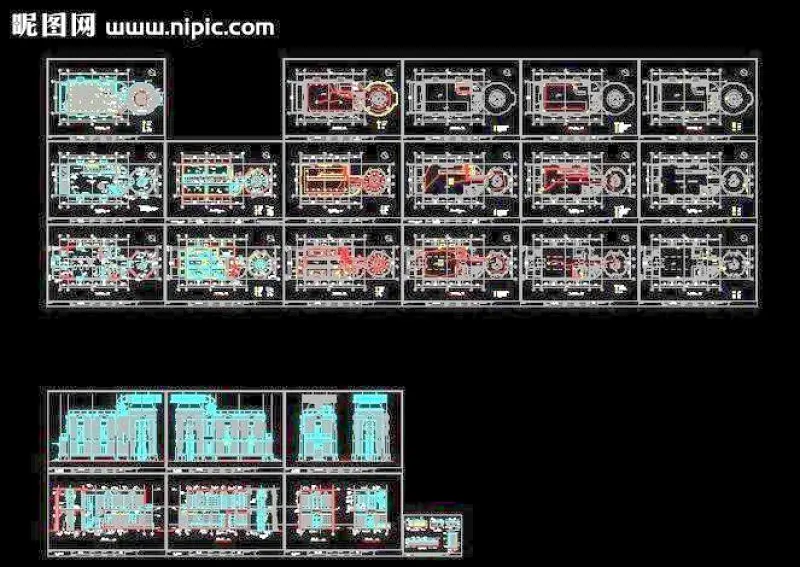 酒吧CAD改造施工图