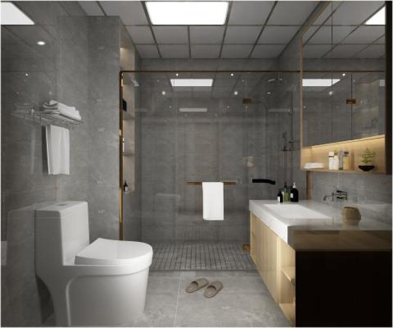 现代卫生间淋浴3D模型下载 现代卫生间淋浴3D模型下载