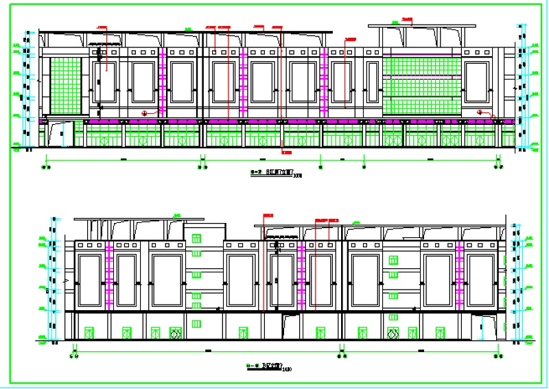 大型商场建筑设计CAD全套施工图