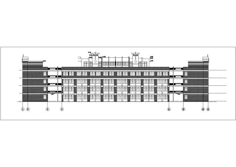 教学楼cad施工图