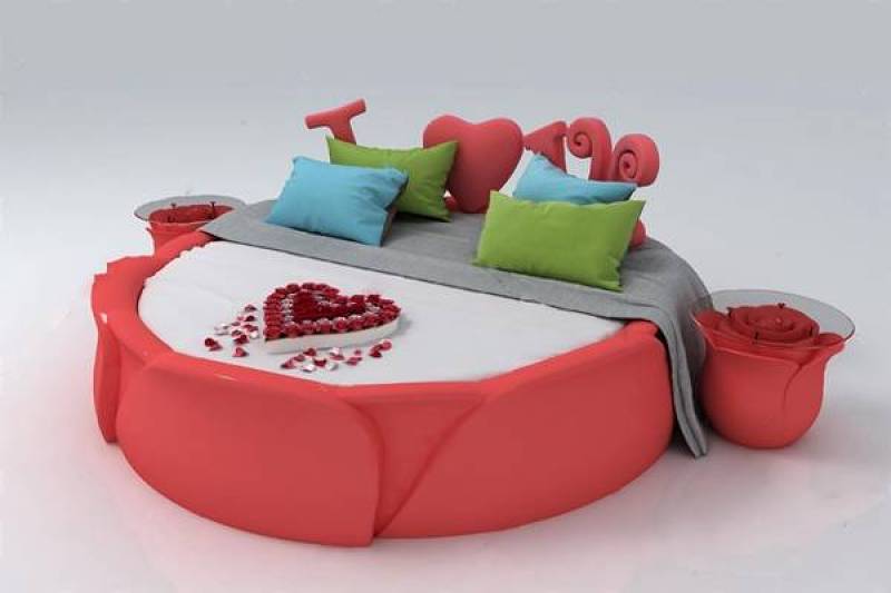 圆床 3D模型 下载 圆床 3D模型 下载