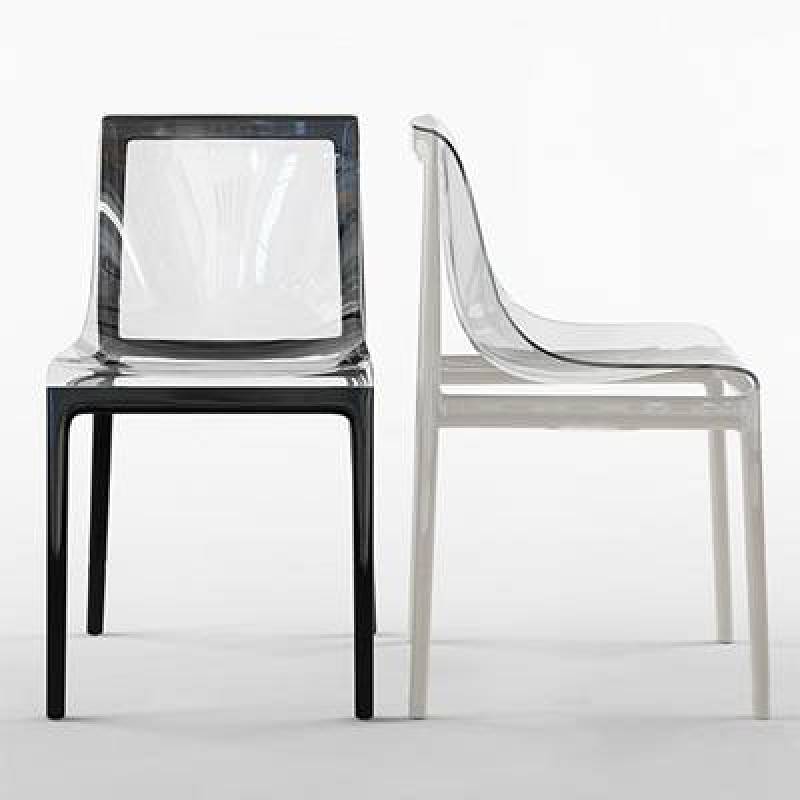 现代透明单椅组合3D模型下载 现代透明单椅组合3D模型下载