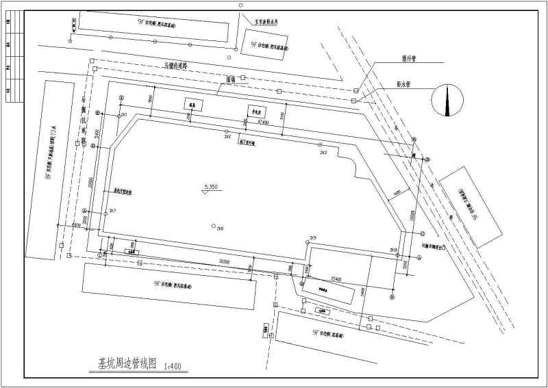 广东某学生公寓基坑支护设计施工图