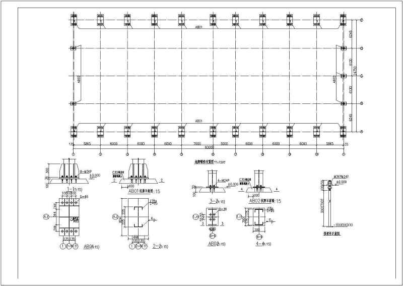 某25米跨度轻钢结构厂房设计施工图纸