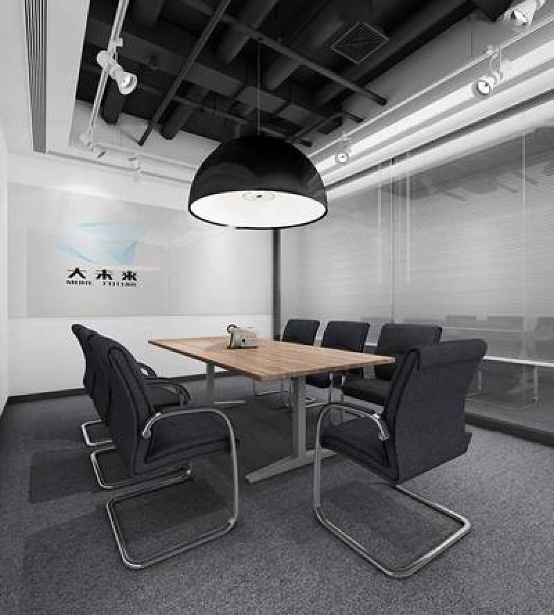 现代小型会议室洽谈室3D模型下载 现代小型会议室洽谈室3D模型下载
