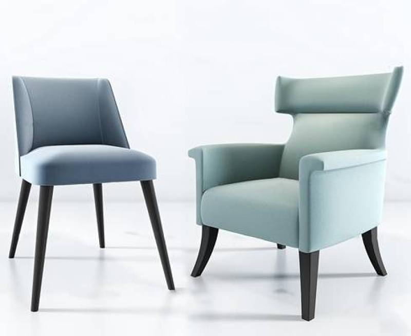 现代布艺沙发单椅组合3d模型下载 现代布艺沙发单椅组合3d模型下载