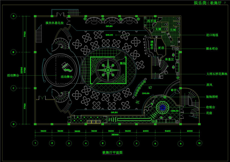 歌舞厅CAD图纸