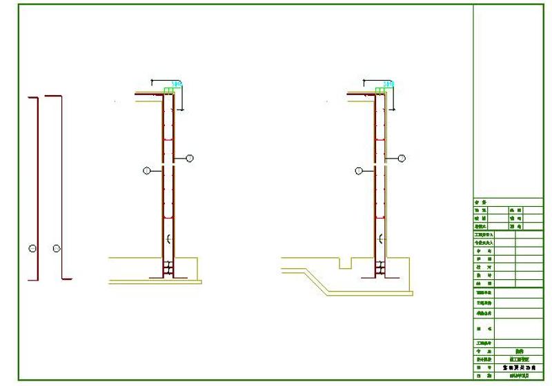 消防水池及泵房（建筑+结构）CAD图纸