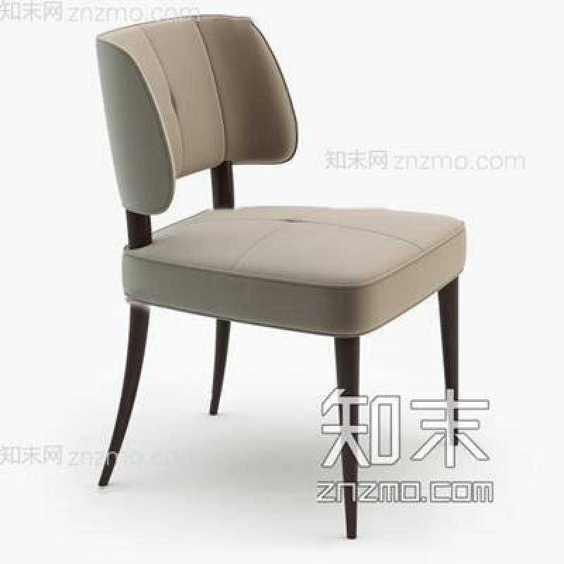 欧式皮革单椅3D模型下载 欧式皮革单椅3D模型下载