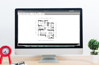 三室两厅户型平面方案CAD