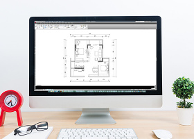 CAD居室平面布局方案
