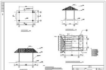 公园景观ys03-04建筑设计CAD图纸