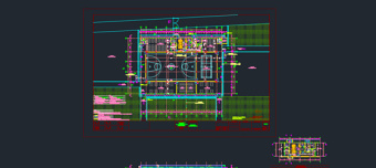 大型工程CAD建筑施工图纸