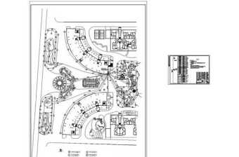 公园施工套图园林配电图CAD图纸