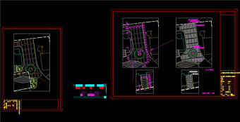 大样详图CAD景观图纸