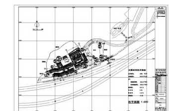 CAD植物园民俗村规划设计总平面图改