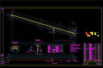 带式输送机CAD机械图纸