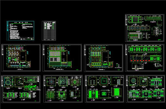 餐厅装修施工图CAD图纸