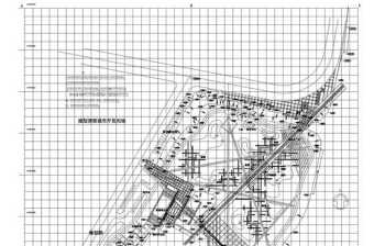 公园改造放线内湖岸CAD图纸