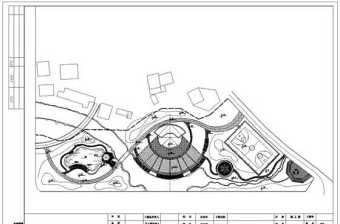 公园设计004CAD图纸