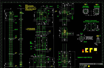 斗式提升机设计CAD机械图纸