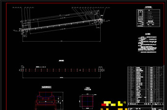 带式输送机总图CAD机械图纸