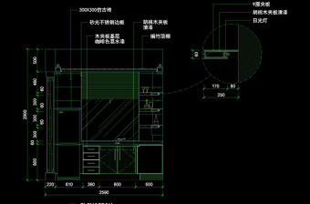 室内厨房图块cad素材