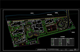 总图CAD景观图纸