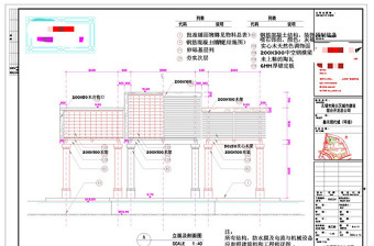 园亭建筑CAD景观图纸