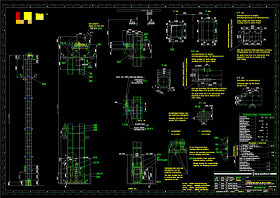 提升机设计素材CAD机械图纸