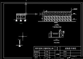 宣传栏设计方案CAD施工详图