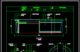 接待台CAD施工模板dwg格式