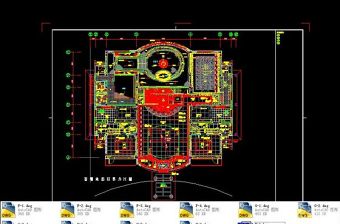 香港别墅CAD装修图