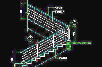 楼梯cad详图、装饰构造cad详图素材20090310更新-3