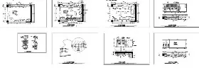 专卖店装修图CAD图纸