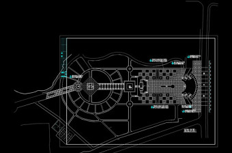 某公园全套景观cad详图