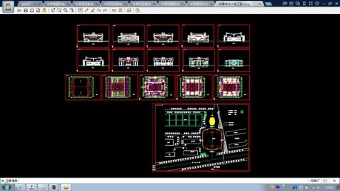 某体育馆设计全套CAD图纸