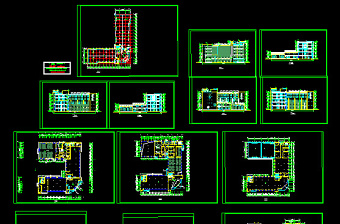 综合楼cad图纸