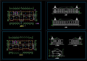 实验室建筑图CAD图纸