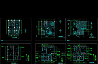 别墅装修设计cad图纸
