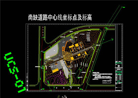博物馆平面建筑CAD图纸