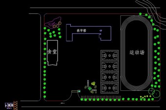 中学设计CAD建筑图