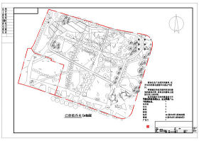 虹桥公园景观cad详图素材