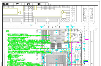 总平面图CAD图纸