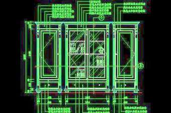 书柜CAD详图素材16