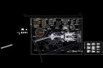 某公园全套景观cad图稿